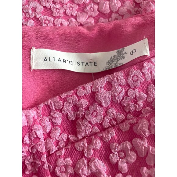 Altar'd State Floral Bustier Crop Top NEW - Picture 2 of 7